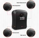 Wall-mounted key safe weatherproof No. 4 combination key storage lock box indoor and outdoor password key box key lock box