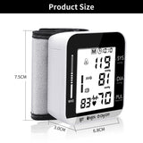 Digital Blood Pressure Monitor Automatic Tonometer Meter for Measuring Arterial Pressure Cuff Sphygmomanometer Health Care