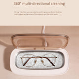 HAEGER-Ultrasonic Cleaner Household Glasses Jewelry Denture Portable US Plug