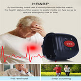 GPS Positioning Bracelet Follower For The Elderly Smart Watch Anti-lost Heart Rate Blood Pressure Gps Bracelet Smart Locator New