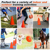 24 Pcs Football Training Equipment Agility Marking Cone Football Training Marking Disc For Drills Football Basketball