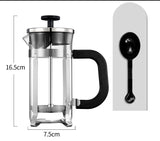 French Presses Pot Coffee Maker Filter Coffee Pot Household Moka Coffee Machine Coffee Pot Percolator Tool 350ml