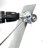 Carbon Steel Electric Drill Plate Cutter Sheet Metal Nibbler Precise Cutting Sheet Cutter