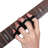 4 Pieces Finger Training Bands Silicone Finger Speed System Finger Stretcher for Guitar Bass Piano Exercise Beginner
