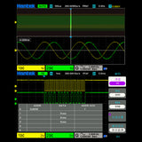 DSO2D15 Digital Oscilloscope Meter Desktop Oscillograph Oscillometer 800 * 480 Pixel 7 Inch TFT LCD Screen 2CH+1CH Channels