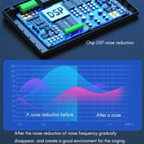 M9 Audio Sound Card 3.5mm Microphone Headset Live Broadcast Studio Phone Computer Bluetooth Sound Adapter for Computer
