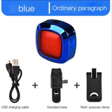 5 Modes Smart Brake Sensor Bicycle LED Taillight Bike Rear Night Light Lantern Bicycle Lights Bicycle Accessories