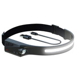 LED Headlamp 350 Lumens,Weatherproof,USB Charge, Great Performance Head Light for Outdoors, Camping, Running