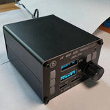 USDX SDR Transceiver All Mode 8 Band Receiver HF Ham Radio QRP CW Transceiver Built-In ATU-100 Antenna Tuner Dual OLED