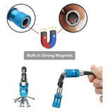 3PCS 60Mm Drywall Screw Bits Setter Magnetic Bit Holder 1/4 Inch Hex Shank Driver Bits Adjustable Depth Screw Holder