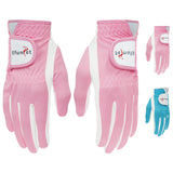 Efunist Women Golf Glove 1 Pair Left Hand Right Hand 3D Performance Mesh Non-slip Micro Fiber Golf Gloves Drop Ship