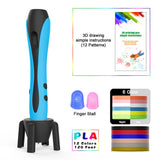 Student 3D Printing Pen Smart Graffiti Pen Three-dimensional Painting Pen Charging 3D Creative Children Men and Women Gifts
