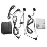Moto Helmet Front-To-Back Intercom Headset Plastic Modified Motorcycle Helmet Intercom Headphones Accessories