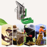 Electric Bee Smoke Transmitter Kit Stainless Steel Electric Beekeeping Tool Bee Smoker Beekeeping
