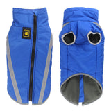 Winter Warm Hond Kleding Waterdicht Pet Gewatteerde Vest Rits Jas Jas Voor Kleine Medium Grote Honden Hond Kostuum Ropa Para pe