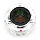 25mm F1.8 Manual Prime Lens Durable F1.8 Manual Focus Lens with Lens Cover for GM1 GM5 GM7 GX1 for E‑M10 E‑PL9 GF9 GF10