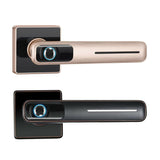 1Set Smart Electronic Door Lock Biometric Fingerprint Lock with Key for Home Kit PXPA