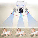 Indoor Security Camera 1080P Full HD WiFi Wireless Camera with Auto Motion Tracking 2CH Audio for Pets Babies