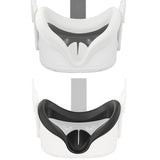 Eye Mask Cover For Oculus Quest 2 VR Glasses Silicone Anti-sweat Anti-leakage Light Face Cover Pad For Quest 2 Accessories