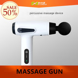 Muscle Massage Fascia Gun Sport Relaxation Therapy Body Massager 3 Gear Speed Electric 4 Heads Pain Relief Back Foot Massager