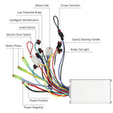 Brushless Motor Controller Aluminium Alloy Electric Bike Controller Box for Electric Bicycle E-bike Scooter Accessories