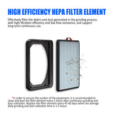 DSPIAE ABS 12v 3A T1 Special Vacuum Cleaner for Grinding HAPE Filter Element Solaris Chroma Photoelectric Controller 266*187mm