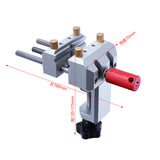 Multifunctional Table Vise Bench Clamp Aluminum Alloy Precision Table Vice Mini Workbench Woodworking Clamp Tools