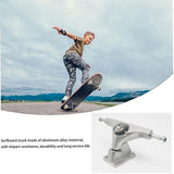 6.25Inch Skateboard Truck with Wheels ABEC Bearings Combo Set,CX4 Skateboard Brige,Skateboard Wheels,T Type Tool,Bearing