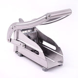 Potato Cutter Household Stainless Steel Hand Pressure Cutter French Fries Slicer Potato Chips Maker Machine Tools For Kitchen