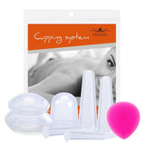 Face Body Massage Cup Set Cups Vakum Cup Terapia Fisica Big Food Massage Jars  Anticellulite Masage Remover Cup For Back