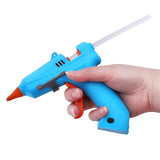 High Temperature Heater Wireless Hot Melt Glue Repair Tool USB Rechargeable Electric Trigger 10 Glue Sticks