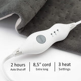 3 Level 90W Electric Heating Pad Timer For Shoulder Neck Back Spine Leg Pain Relief Winter Warmer 61.5x34cm EU/US Best Gift