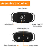 Anti Bark Dog Collar IP67 No Barking AutoTraining Collar For Dogs Electric Shock Vibration Beep Rechargeable Pet Dog Accessories