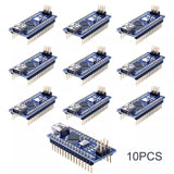 Promotion Funduino Nano 3.0 Atmega328 Controller Compatible Board for Arduino Module PCB Development Board without USB 10PCS/LOT