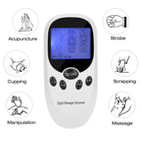 6 Modes TENS Body Massager Digital Acupuncture EMS Therapy Device Electric Pulse Muscle Stimulator Pain Relief Health Care