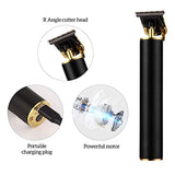Hair Clippers ,2Pack Electric Outliner Grooming Rechargeable Cordless Close Cutting T-Blade Trimmer For Men Beard Shaver