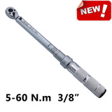 ARITER 1/4 3/8 1/2 Square Drive Torque Wrench 0.5-500N.m Accuracy 3% Car Bike Repair Hand Tools Spanner Two-way Ratchet Key
