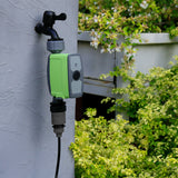 Programmable BT Water Timer Hose Faucet Outdoor Battery Operated Water Meter Automatic Watering Sprinkler Irrigation Controller