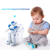 Size 26CM RC Remote Control Robot Smart Action Walk Sing Dance Action Figure Gesture Sensor Toys Gift For Boy Children Kids Gift