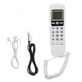 Caller ID Telephone Home Landline Phone Desktop Corded Fixed Phones Wall Mountable Telephone for Home Office Hotel mini phone