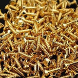 30Pcs Gold Pickguard Screws for Fender Strat/Tele Electric Guitar Bass &amp; 1x Pots for Strat Guitar PreWired 1 Volume