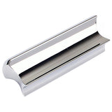 Guitar Slide Steel Solid Stainless Tone Bar Hawaiian Slider for Acoustic Electric Guitar Instruments Portable(Chrome Co