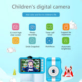 Child Mini Camera Cute Cartoon Camera Toys For Gift 3.5 inch Photo Video Digital Camera 12MP 1080P For Childern Birthday Gifts