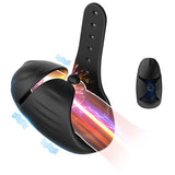 Male Vibrator Glans Massager Penis 10 Modes Stimulation Glans Delay Trainer Blowjob Male Masturbator Sex Toys for Men Adults