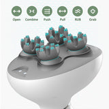 Upgrade 3D Electric Head Massager Waterproof Promote Hair Growth Body Deep Tissue Kneading Vibrating Massage Scalp Healthe Care