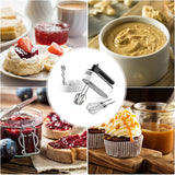 Electric Milk Frother Foam Maker Portable Handheld Foamer High Speeds Drink Mixer Coffee Frothing Wand 6 Stick Configuration