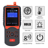 JD-3001 Geiger Counter and Electromagnetic Radiation Detector Temperature Humidity Measurement Device with Data Export Function