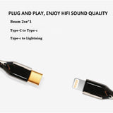 32Bit/384kHz Hi-Res Portable USB Headphone Amplifier Hilidac Audirect Beam 2se ESS9281 MQA Electronics Portable Audio 3.5mm