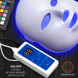 LED Facial Mask Beauty Skin Rejuvenation Photon Light 7 Colors Mask Therapy Wrinkle Acne Tighten Skin Tool Facial Machine Hot
