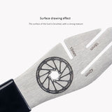 7Pcs Bike Disc Brake Correction Wrench Bicycle Brake Rotor Alignment Truing Tool with Disc Brake Pads for MTB Road Bike